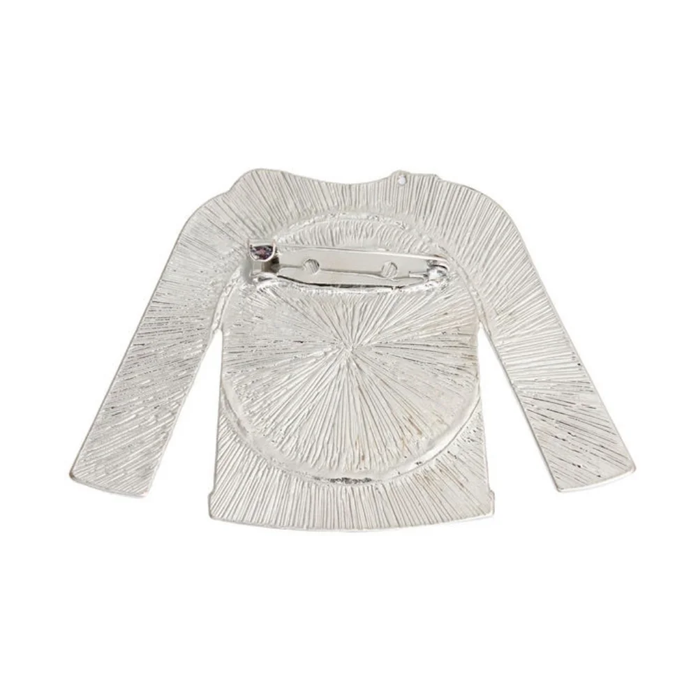 ZPB Blue White Sweater Sorority Pin - Picture 2 of 2